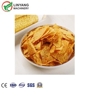100 kg/h 150 kg/h Tortilla Chips automática de acero inoxidable <span class=keywords><strong>Doritos</strong></span> Triangle Corn Chips Making Machinery - Product Image 6