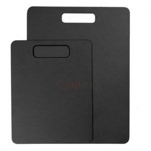 Tabla de cortar de pino epicúreo Tabla de cortar de fibra de madera Tabla de cortar negra pequeña 300mm X235mm - Product Image 1