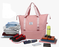 Sac de sport pliant extensible de grande capacité à la mode Sac de sport léger et étanche pour les voyages