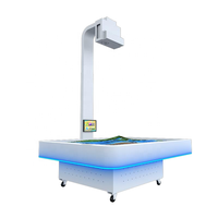 Table tactile interactive personnalisable avec projecteur pour enfants, avec jeux de projection de sol de plage 3D, garantie de 3 ans