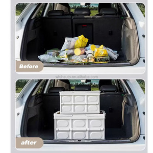 Caja de almacenamiento <span class=keywords><strong>plegable</strong></span> para maletero de <span class=keywords><strong>coche</strong></span> multifuncional, organizador para el hogar, suministros de plástico, OEM personalizable para maletero de <span class=keywords><strong>coche</strong></span> eficiente - Product Image 5