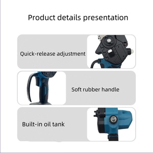 Motosierra de motor sin escobillas industrial y agrícola para el hogar con sierras de alta eficiencia con batería de litio - Product Image 5