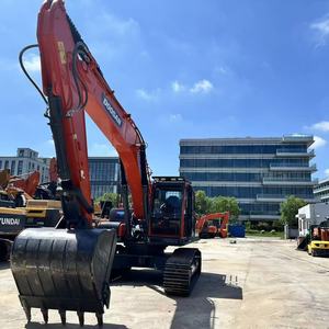 Excavatrice hydraulique d'occasion Doosan DX300, marque coréenne, grande excavatrice sur chenilles, matériel de terrassement et d'exploitation minière usagé - Product Image 4