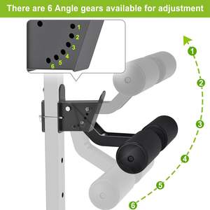 Machine à friser les ischio-jambiers nordique et barre de décrochage murale-Équipement de gymnastique à domicile professionnel pour l'entraînement de force des jambes et <span class=keywords><strong>du</strong></span> dos - Product Image 5