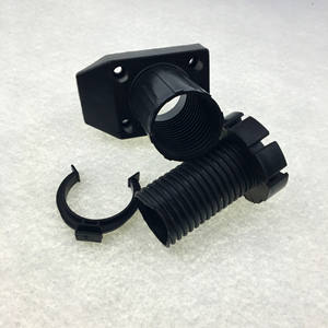 Pieds réglables pour armoires-Pieds de sol réglables en plastique ABS Pieds de support pour armoires de canapé - Product Image 1