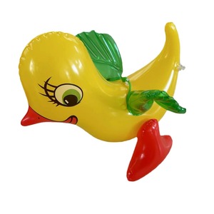 Juguete inflable de pato amarillo de PVC para niños, diversión al aire libre - Product Image 5