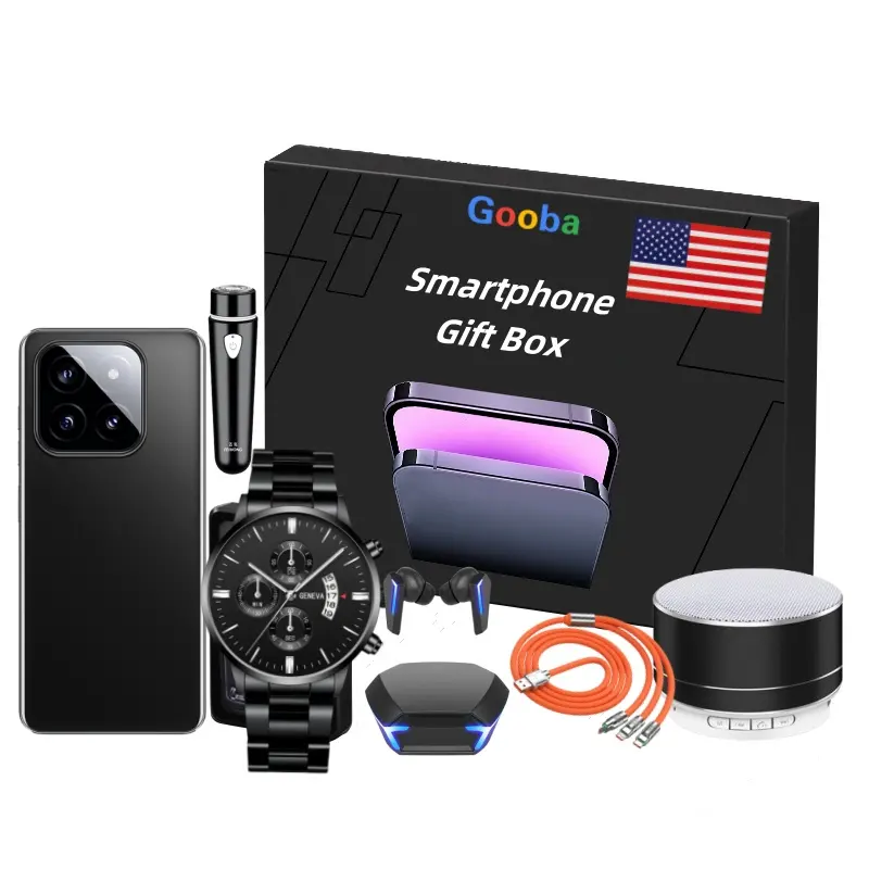 2024 Europe Promotion Electronic Gift Box TAYA Smartphone Gift Box Set Birthday Gift Must Be Get A Smartphone+5 Products