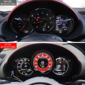 Piezas de Rendimiento 2016-2023: Nuevo Panel de Instrumentos LCD Interior y Consola Central para Modificación de Automóviles 718 - Product Image 2
