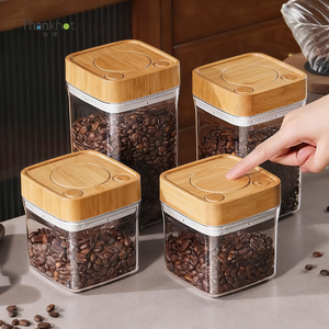 Vacare Récipient de qualité alimentaire scellé sous vide à un bouton sans BPA Les conteneurs de congélation gardent les aliments frais plus longtemps - Product Image 1