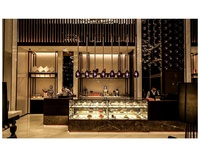 Projet d'hôtel Raffles à Shenzhen, conception professionnelle, équipement de cuisine commercial en acier inoxydable Chefwin, fourniture sur mesure