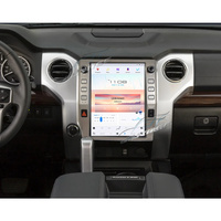 Carplay Radio mobil HD layar Tesla, pemutar Multimedia GPS mobil Android untuk Toyota Tundra 2014 2015 2016 2017 2018 2019, Radio Head Unit Stereo