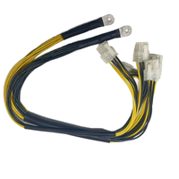 Cable de alimentación de computadora multiinterfaz: cable conector PSU de alto rendimiento con múltiples conectores SATA y Molex