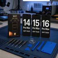 Écran tactile OLED souple HX pour iPhone 14 Pro Max, assemblage numériseur couleur d'origine pour iPhone 14, 14 Plus, 14 Pro