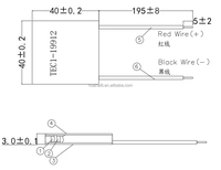 Refroidisseur thermoélectrique TEC1-19912 12V, climatiseur d'air personnalisé, générateur d'eau, module Peltier TEC 19912 24V
