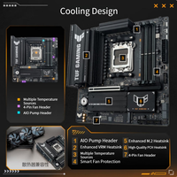 Nouvelle carte mère A-SUS TUF B850 PLUS II GAMING AMD A75 AM5, 4xDDR5 DIMM, prise en charge des séries AMD 7000/9000G, ordinateur de bureau, USB 3.0, Wi-Fi