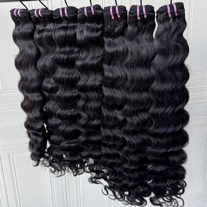 Extensions de cheveux vierges cambodgiens ondulés et lisses, couleur naturelle, 100% cheveux humains, vente en gros pour les vendeurs de cheveux - Product Image 5