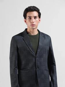 Blazer Casual a Cuadros Premium para Hombre, Chaqueta Elegante de Corte Entallado Diseñada para Profesionales de Oficina, Reuniones de Negocios, Viajes y Moda - Product Image 2
