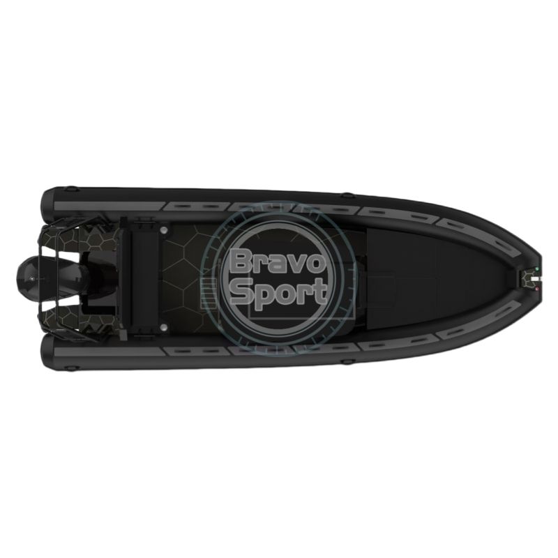 6 Person Fiberglass Fishing Boat with Motor | Durable Ocean Use