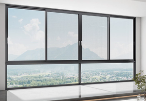 Portes et fenêtres battantes en aluminium à cadre étroit et à pont thermique brisé, verre Low-E, isolation phonique et thermique - Product Image 2