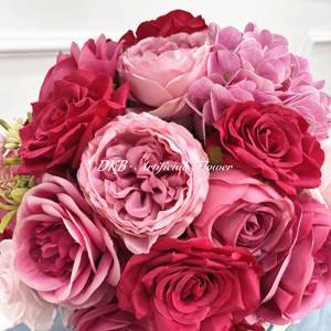 Venta al por mayor de fábrica, decoración de flores artificiales, bolas de centro de mesa de flores artificiales - Product Image 6