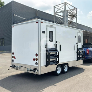 Remolque de Baño Móvil Hecho en China con Escalones, Remolque de Baño Móvil para Bodas al Aire Libre - Product Image 1