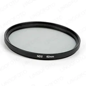 Filtro densità neutra ND2 62mm per fotocamera D7100 D7000 D5200 D5100 NP5305