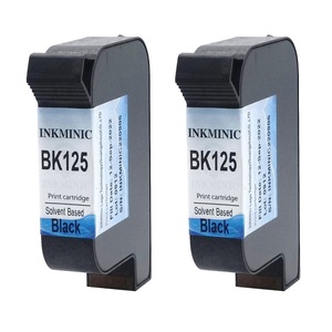 Cartucho de Tinta Negra Compatible BK125 a Base de Solvente con Chip para Impresoras Domino GX30i G230i G35i G20i Gx150i TIJ - Product Image 3