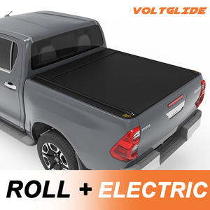 ที่คลุมเตียงรถบรรทุกแบบพับเก็บได้ทำจากอลูมิเนียมอัลลอยแข็งแรงสูงออกแบบได้ตามต้องการสำหรับ Toyota Hilux ติดตั้งง่าย - Product Image 2