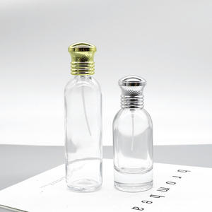 Vente en gros de flacons de parfum en verre cylindriques à baïonnette de 30 ml, flacons de pulvérisation cosmétiques vides - Product Image 2