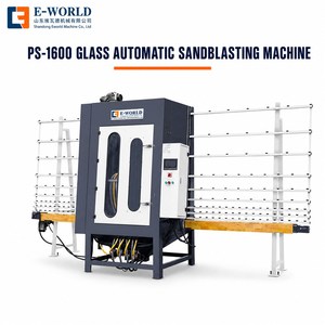 Machine de sablage à commande PLC, sablage de verre motorisé, sablage de construction en acier - Product Image 1