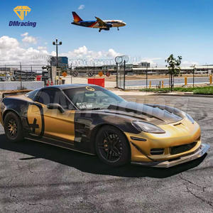 Kit carrosserie d'aile avant en fibre de carbone de style ZR2 pour Chevrolet <span class=keywords><strong>Corvette</strong></span> C6 2005-2013 - Product Image 2