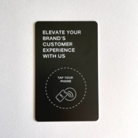 Carte de commentaires Google NFC minimaliste professionnelle avec code QR pour hôtel et restaurant