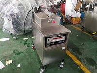 Friteuse professionnelle KFC à gaz et électrique, haute pression, pour poulet frit, modèle Commercial Express, à vendre
