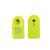 HabweID HLL01 Étiquette d'oreille intelligente LoRaWAN pour le suivi du bétail - Surveillance de la température et comptage des pas
