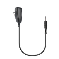 Écouteurs à bandeau RAYTALK M-13Q avec prise jack 3,5 mm pour PTT/MIC, compatibles avec les radios bidirectionnelles Motorola et Kenwood