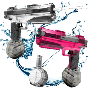 Pistolet à Eau Électrique Automatique Toysrunner en PVC pour Enfants, Idéal pour la Plage, la Piscine et les Loisirs Estivaux en Extérieur, Recharge USB, Capacité 1000ml - Grande Vente - Product Image 1
