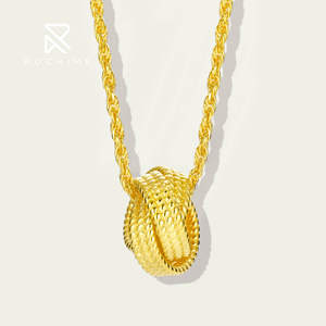 Collar de pompón Vintage Rochime, joyería fina de Plata de Ley 925 para mujer - Product Image 2