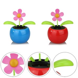 Nuevos Adornos Solares: Flor Danzante Animada, Coche de Juguete con Movimiento, Decoración para el Hogar, Regalos para Niños - Product Image 2