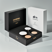 Scatola Regalo di Lusso in Cartone Personalizzata con Logo, Goffratura, Laminazione Opaca e Fodera in Spugna per Cosmetici, Skincare e Trucchi