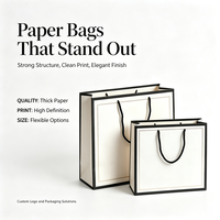 Sac de shopping personnalisé avec logo, sac cadeau en papier de qualité supérieure pour les magasins de détail, emballage cadeau, vente en gros