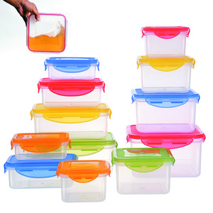 Bộ 24 Hộp Đựng Thực Phẩm-Hộp Đựng Chuẩn Bị Bữa Ăn Dung Tích Khác Nhau-Hộp Cơm Trưa Có Nắp Đậy-Không Chứa BPA - Product Image 3