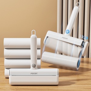 Ascor Lint Roller With Refill Rolls Portable For <b>Curtain</b> Hair Removal - Product Image 1