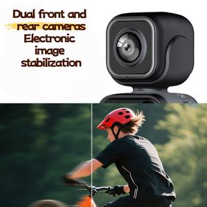 <span class=keywords><strong>Cam</strong></span>éra de sport à double <span class=keywords><strong>cam</strong></span>éra 4K HD avec écran DV <span class=keywords><strong>Cam</strong></span>éra d'enregistrement vidéo à connexion directe Wifi pour l'extérieur - Product Image 2