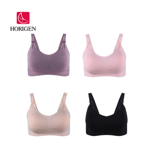 Factory Wholesale Custom Breastfeeding <strong>Bra</strong> Seamless <strong>Open</strong> <strong>Front</strong> Maternity Breast Feeding Lactation Nursing <strong>Bra</strong> - Product Image 5