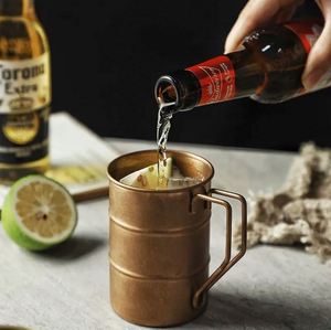 Extérieur 304 Acier Inoxydable Marco Tasse Tasse À Eau Style Industriel Rétro Vieux Creative Café Camping Wil - Product Image 5