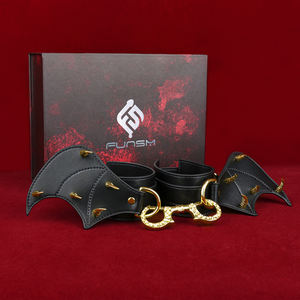 Enkelboeien Vleermuisvleugels Slaven Dominatie Spel Bevestiging Boeien Gebonden Plezier SM Training Fetisj Koppel Volwassen Seks Speelgoed Groothandel - Product Image 5