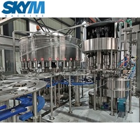 Projet clé en main automatique de A à Z Prix Machine de remplissage embouteillage de bouteilles en verre d'eau minérale pure boisson