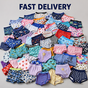 Ropa Interior para Niños de 2 a 14 Años, Calzoncillos Tipo Bóxer con Estampados de Unicornio, Dinosaurio y Sirena, Tallas Surtidas para Niños y Niñas, Lote al por Mayor - Product Image 5