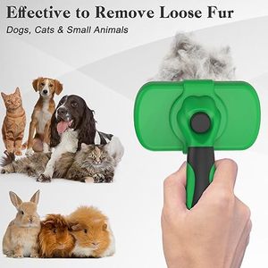 Spazzola Autopulente Portatile Swihauk - Strumento Delicato per la Toelettatura e la Rimozione del Pelo di Cani e Gatti, Facile da Usare - Product Image 3