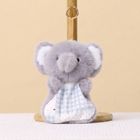 En gros, Peluches sensorielles OEM douces et miniatures (lapin, renard, raton laveur), pendentifs suspendus portables, jouets en peluche pour cadeau